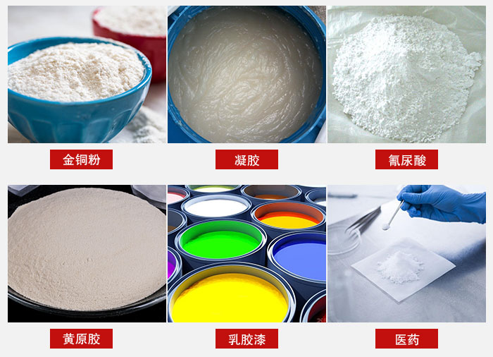 過濾篩適用物料有：乳膠漆，凝膠，西藥液體等。